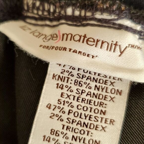 Liz Lange Dark Blue Maternity Jeans - Picture 6 of 10